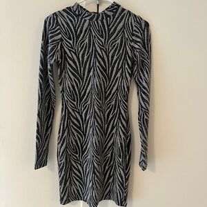 All Saints Amaya Zebra Dress